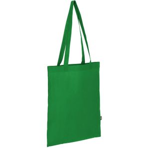 R-PET Tragetasche aus Non Woven mit langen Griffen 38 x 42cm 75g/m²