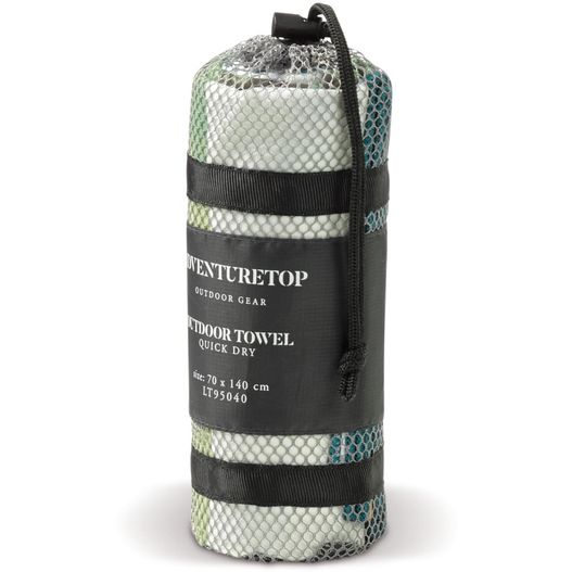 Produktabbildung Schnelltrocknendes Handtuch 700x1400mm mit Beutel Schnelltrocknendes Handtuch 700x1400mm mit Beutel (Bild 1)
