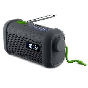Muse Radio, Bluetooth-Lautsprecher mit Solar- und Öffnungsmechanismen