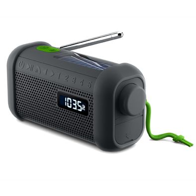 Muse Radio, Bluetooth-Lautsprecher mit Solar- und Öffnungsmechanismen