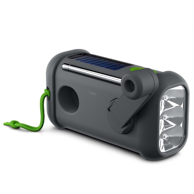 Muse Radio, Bluetooth-Lautsprecher mit Solar- und Öffnungsmechanismen