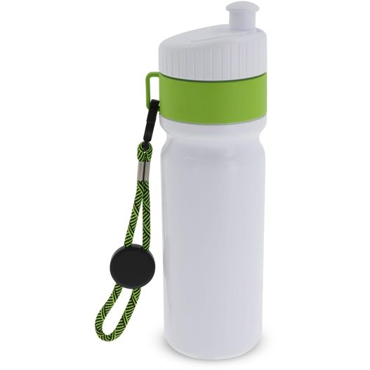 Produktabbildung Sportflasche mit Rand und Kordel 750ml Sportflasche mit Rand und Kordel 750ml (Bild 1)