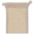 Zuziehbeutel OEKO-TEX® Baumwolle 140g/m² 10x14cm (Bild 1)