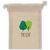 Zuziehbeutel OEKO-TEX® Baumwolle 140g/m² 10x14cm (Bild 3)
