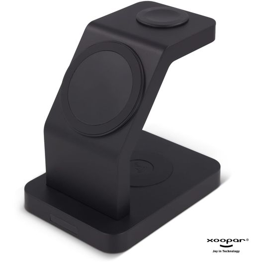 Produktabbildung Xoopar Icon 3 in 1 Magnetic Wireless charger Xoopar Icon 3 in 1 Magnetic Wireless charger (Bild 1)