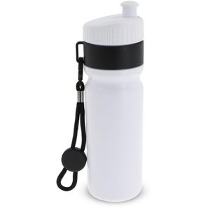 Sportflasche mit Rand und Kordel 750ml