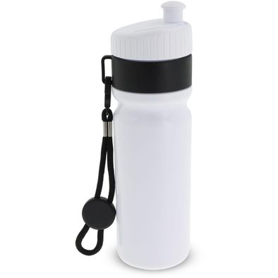 Sportflasche mit Rand und Kordel 750ml
