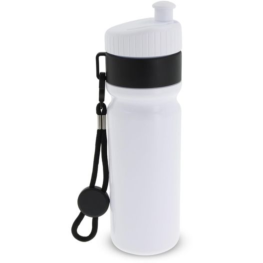 Sportflasche mit Rand und Kordel 750ml (Bild 1)