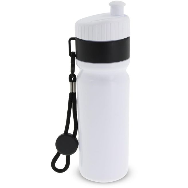 Sportflasche mit Rand und Kordel 750ml