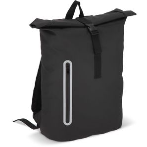 PU-beschichteter R-PET 600D Rolltop-Rucksack 20L