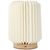 Coollux faltbare Papier LED-Lampe Aurora auf Holzsockel, 22cm (Bild 3)