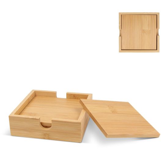 Bambus Untersetzer Set (4 Stück) (Bild 1)