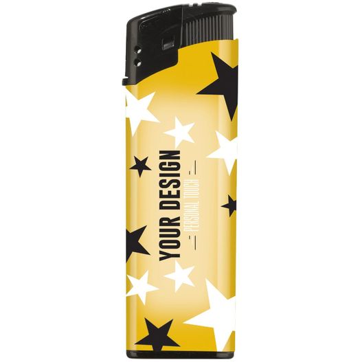 Feuerzeug mit Label (Bild 1)