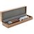 Set Kugelschreiber und Rollerball aus Metall Nussbaumholz in Geschenkbox (Bild 1)
