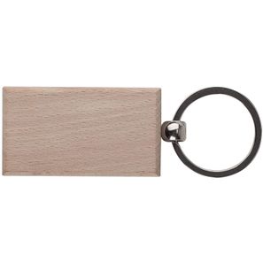 Schlüsselring Holz rechteckig