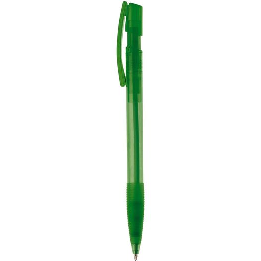 Produktabbildung Kugelschreiber Nash Transparent mit Gummigriff Kugelschreiber Nash Transparent mit Gummigriff (Bild 1)