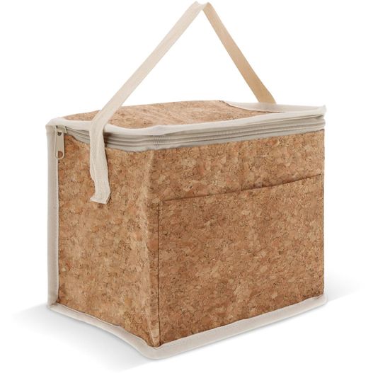 Kühltasche mit Korkelementen 22x18x18cm (Bild 1)