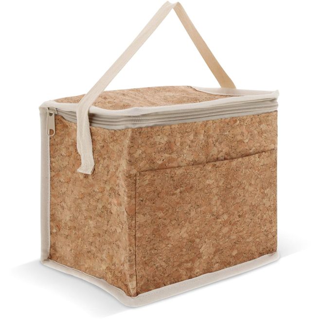 Kühltasche mit Korkelementen 22x18x18cm
