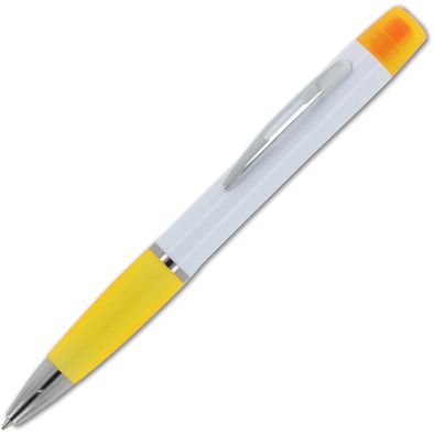 Produktabbildung Kugelschreiber Hawaii mit dreifarbigem Textmarker Kugelschreiber Hawaii mit dreifarbigem Textmarker
