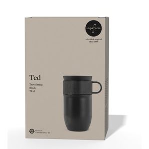 Sagaform Ted isolierter Becher, 280ml auslaufsicher und spülmaschinenfest
