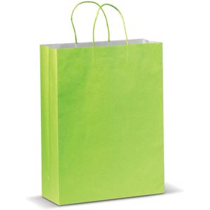 Große Papiertasche im Eco Look 120g/m²