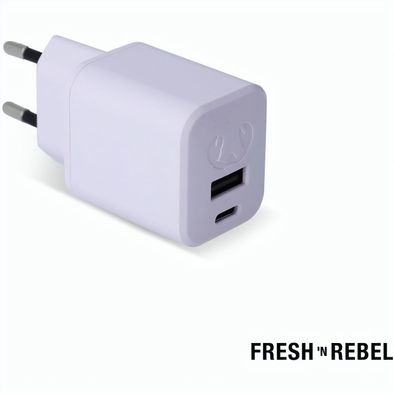 Produktabbildung 2WC30 I Fresh 'n Rebel Mini Charger USB-C + A PD // 30W 2WC30 I Fresh 'n Rebel Mini Charger USB-C + A PD // 30W