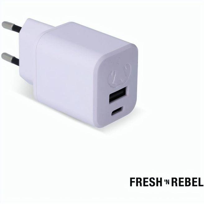 Produktabbildung 2WC30 I Fresh 'n Rebel Mini Charger USB-C + A PD // 30W 2WC30 I Fresh 'n Rebel Mini Charger USB-C + A PD // 30W