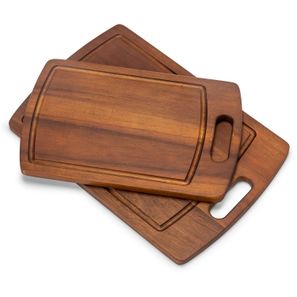 Orrefors Jernverk 2er-pack Acacia-Holzschneidebretter