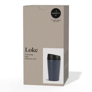 Sagaform Loke Reisebecher Farbe beschichtet 240ml