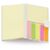 Notizbuch mit Haftnotizen