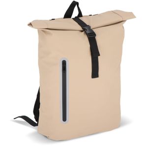 PU-beschichteter R-PET 600D Rolltop-Rucksack 20L