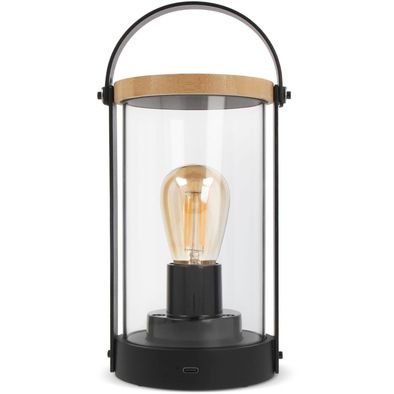Edison-Bambuslampe