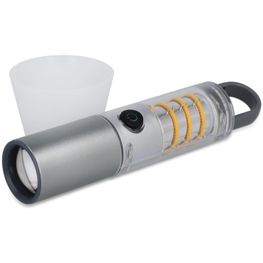 Produktabbildung Multifunktions-Taschenlampe aus recycelten Materialien Multifunktions-Taschenlampe aus recycelten Materialien