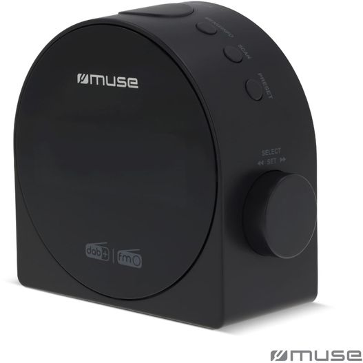 Produktabbildung Muse DAB/DAB+ FM Dual Alarm Clock Radio Muse DAB/DAB+ FM Dual Alarm Clock Radio (Bild 1)