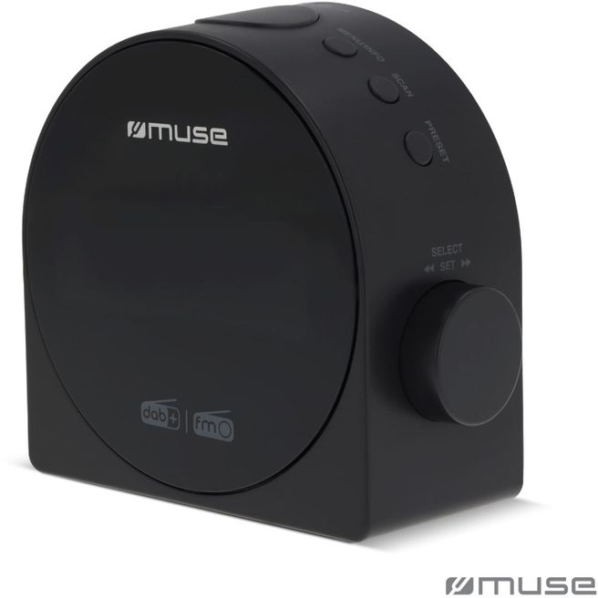 Muse DAB/DAB+ FM Dual Alarm Clock Radio