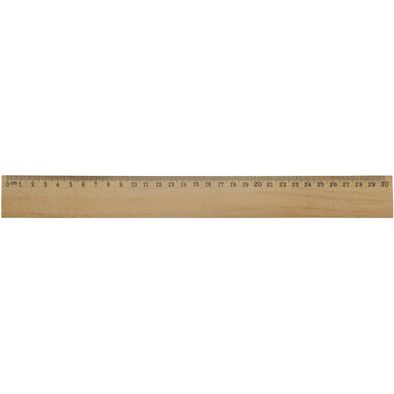 Produktabbildung Holzlineal 30cm Holzlineal 30cm