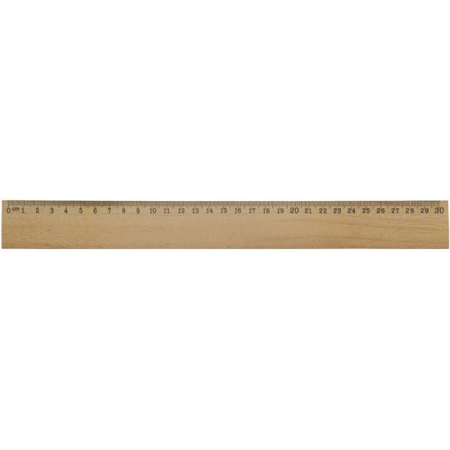 Produktabbildung Holzlineal 30cm Holzlineal 30cm