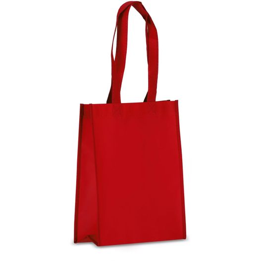 R-PET Tragetasche aus laminiertem Non Woven 24 x 11 x 30cm 105g/m² (Bild 1)