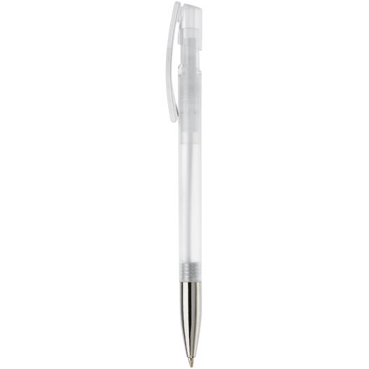 Produktabbildung Kugelschreiber Nash Transparent mit Metallspitze Kugelschreiber Nash Transparent mit Metallspitze (Bild 1)