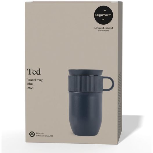 Sagaform Ted isolierter Becher, 280ml auslaufsicher und spülmaschinenfest (Bild 1)