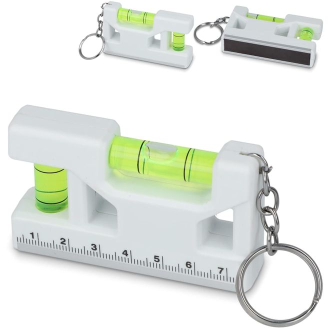 Produktabbildung Mini-Wasserwaage als Schlüsselanhänger Mini-Wasserwaage als Schlüsselanhänger