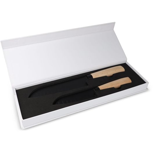Produktabbildung InSideOut Santoku 2tlg. Messerset Ravn InSideOut Santoku 2tlg. Messerset Ravn (Bild 1)