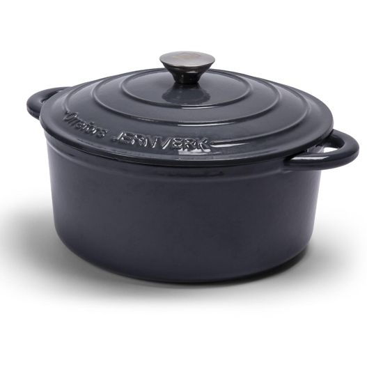 Orrefors Jernverk Große emaillierte Kasserolle 5L (Bild 1)