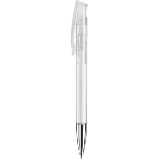 Produktabbildung Kugelschreiber Avalon Transparent mit Metallspitze Kugelschreiber Avalon Transparent mit Metallspitze (Bild 1)