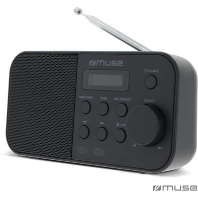 Muse Portable Radio FM/DAB+