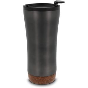 Doppelwandiger Becher mit einem Korkboden 480ml