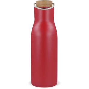Isolier-Flasche mit Bambusdeckel, 500ml