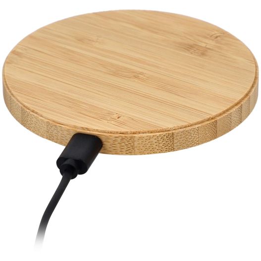 Wireless Ladepad Bambus 15W (Bild 1)