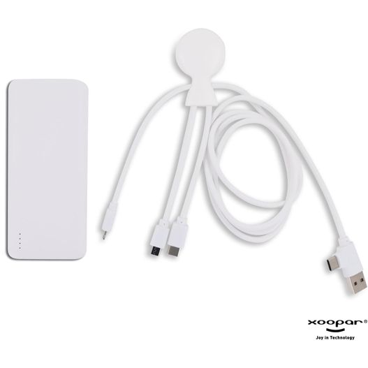 Xoopar Mr. Bio Powerbank and cable pack 7.000mAh (Bild 1)