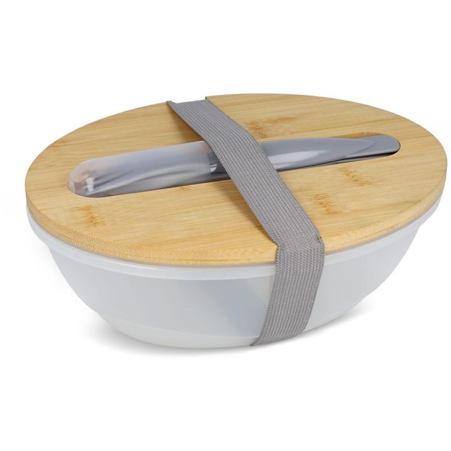 Lunchbox R-PP & Bambus mit Besteck - 1L